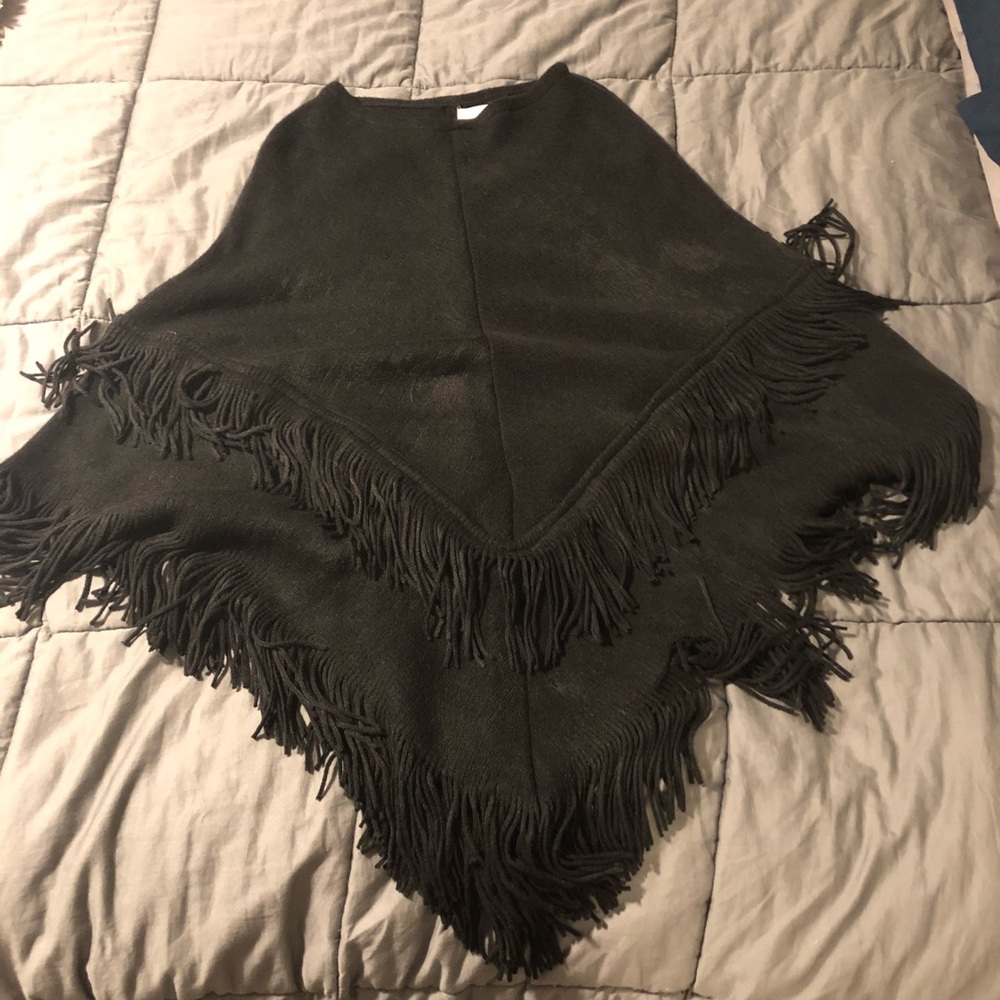 Black Poncho
